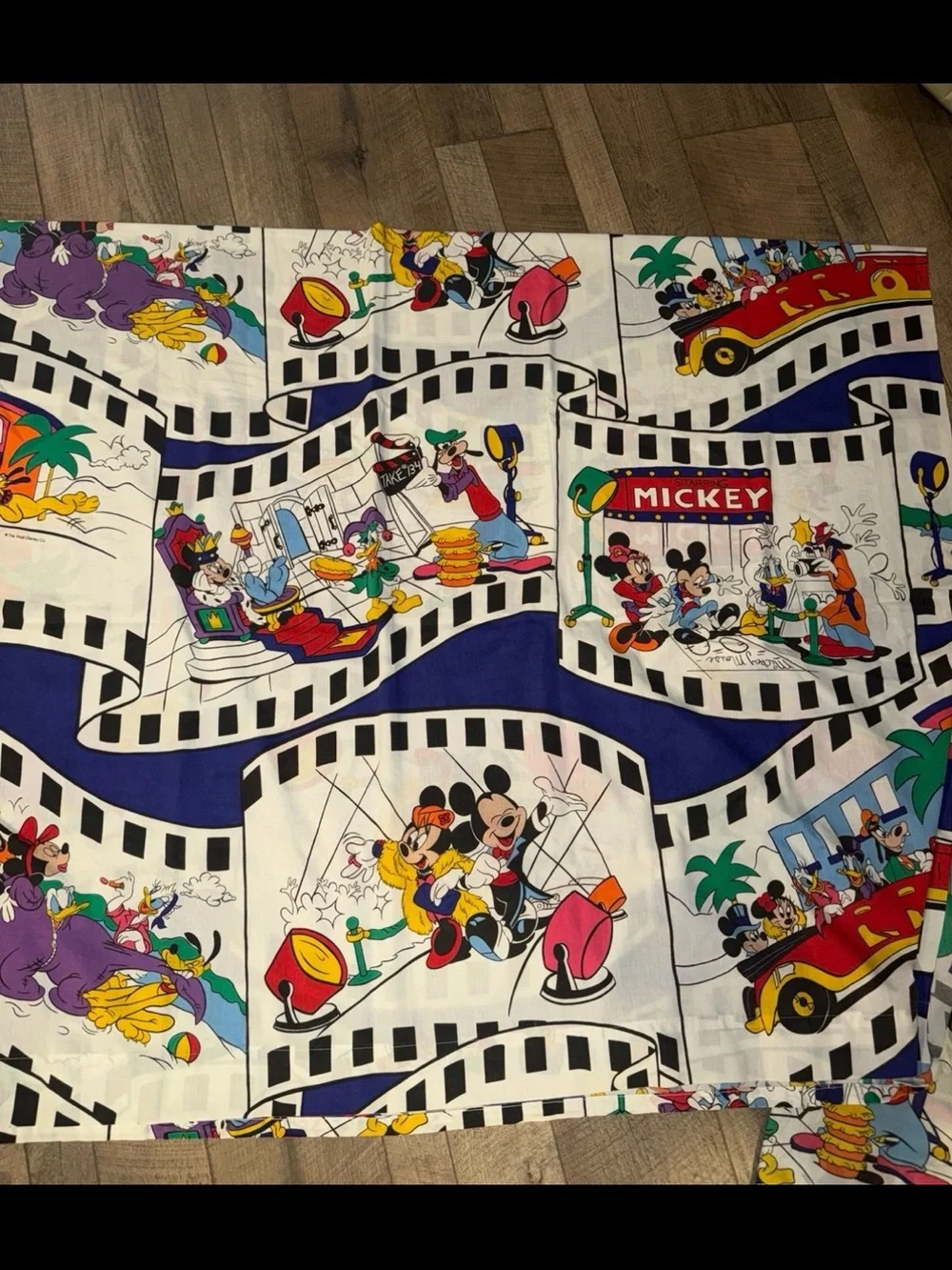 Vintage Disney Hollywood Movie Fab 5 Sheet Set